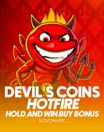 Devils Coins Hotfire Hold & Win Buy Bonus